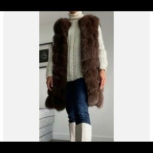 Fur Jacket Vest.